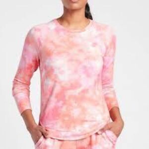 ATHLETA MINDSET PRINTED SWEATSHIRT